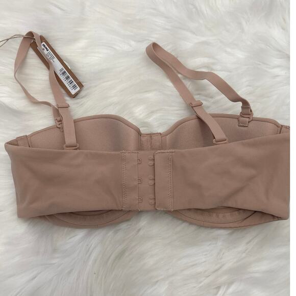 Skims NWT Neutral Mica Fits Everybody Convertible Strapless Bra Size 32B - Picture 4 of 7